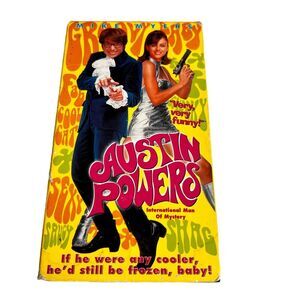 Austin Powers International Man of Mystery VHS Movie Vintage